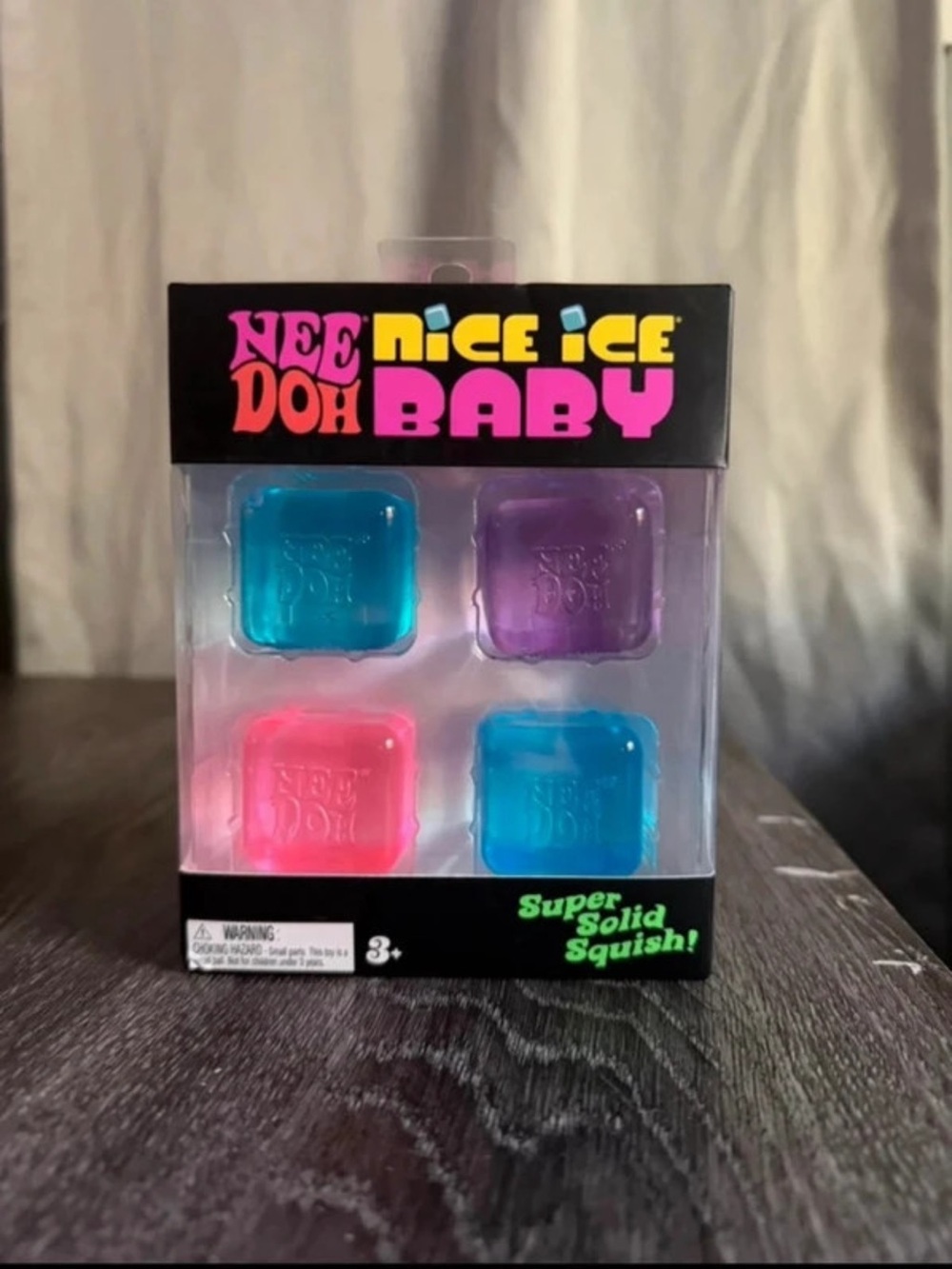 Nice Ice Baby Super Solid Squish Pack - Pink, Blue, Purple